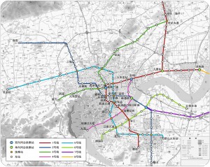 杭州地铁规划图
